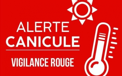 CANICULE VIGILANCE ROUGE