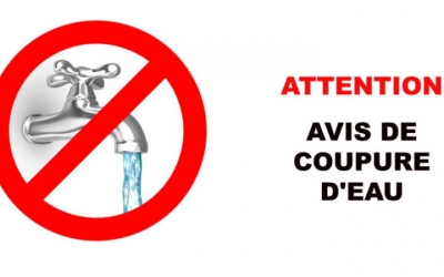 Coupure d'eau